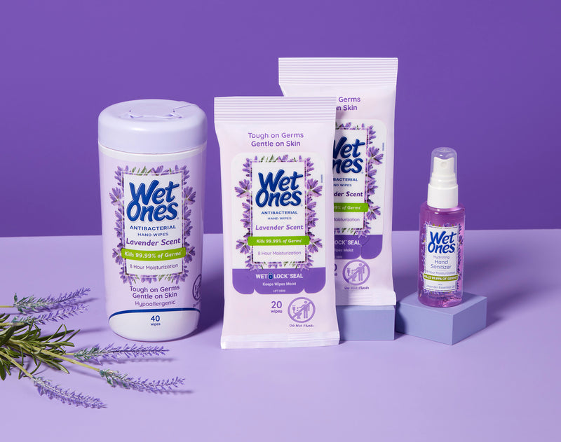 Wet Ones® Antibacterial Hand Wipes - Fresh Scent Essentials Kit