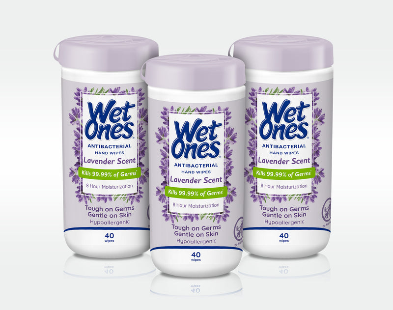 Wet Ones Antibacterial Hand Wipes Fresh Scent 40 Wipes